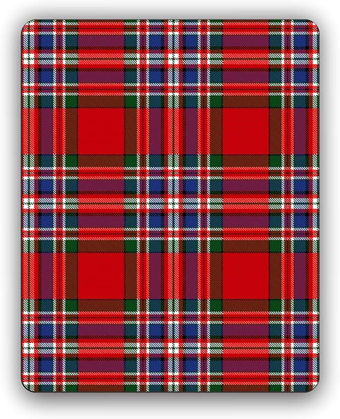 MacFarlane Scottish Clan Tartan Crest Computer Mouse Pad