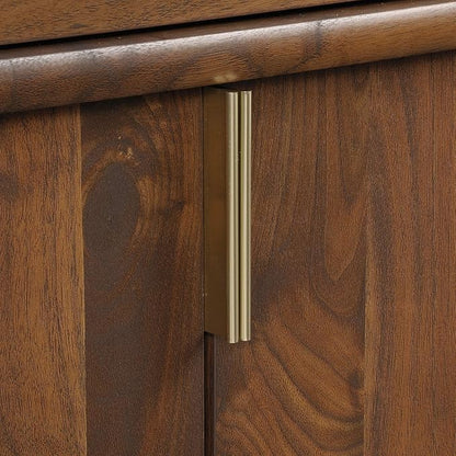 Sauder Clifford Place Library Base, Grand Walnut finish