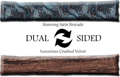 Keyboard Wrist Rest Pad - Flax Seed Filled - Lavender Scented - Dark Turquoise