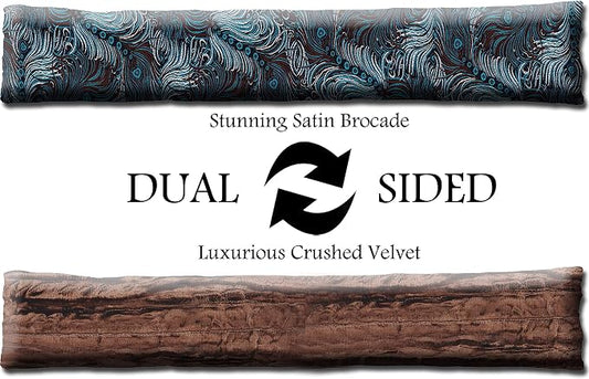 Keyboard Wrist Rest Pad - Flax Seed Filled - Lavender Scented - Dark Turquoise