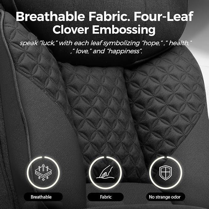 GTPLAYER Big and Tall Office Chair, High Back Computer Gaming Chair with Ergonomic Lumbar Support &Pocket Spring Cushion for Lower Back Pain Relief, Fabric Executive Chair with Foot Rest, Black