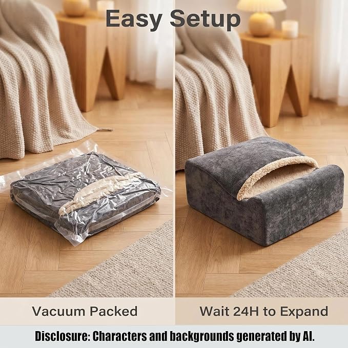 Keep Warm Foot Stool Foot Rest for Under Desk At Work | Office Footrest with Warm Feet Pocket,Ergonomic Under Deskfoot stool Stool for Office Chair & Back &Pain Relief, Dark gray+