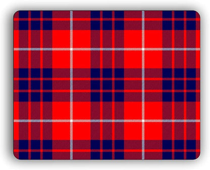 Hamilton Scottish Clan Tartan Crest Computer Mouse Pad