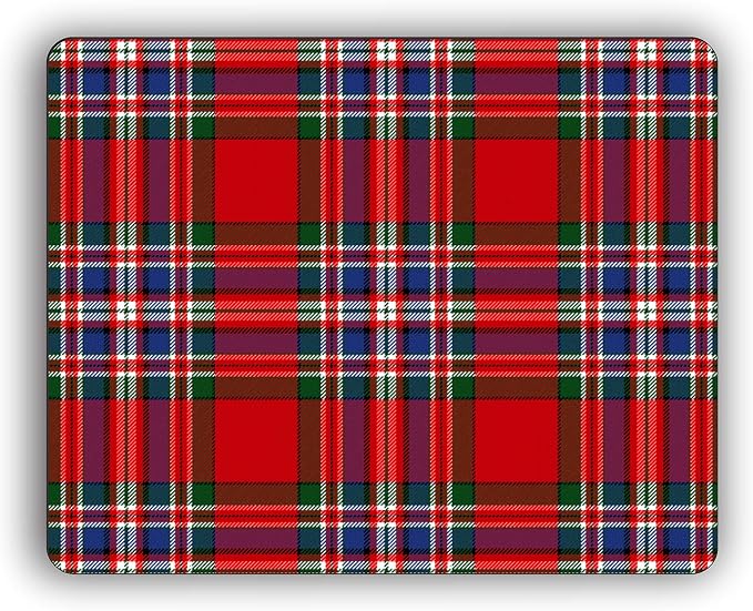MacFarlane Scottish Clan Tartan Crest Computer Mouse Pad