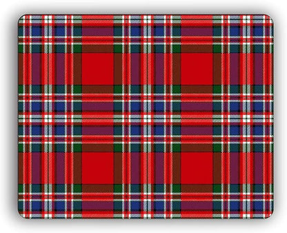 MacFarlane Scottish Clan Tartan Crest Computer Mouse Pad