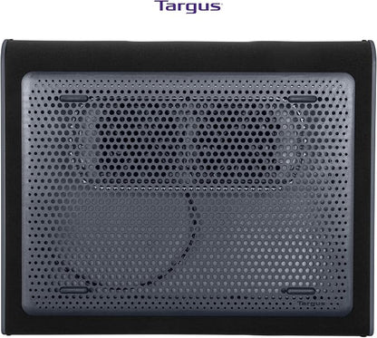 Targus 17 Inch Dual Fan Lap Chill Mat - Soft Neoprene Laptop Cooling Pad for Heat Protection,Fits Most 17" Laptops and Smaller - USB-A Connected Dual Fans for Heat Dispersion (AWE55US),(Pack of 8)
