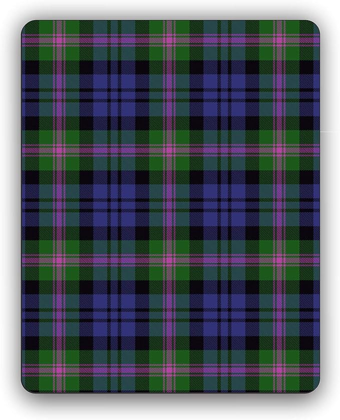 Scottish Clan Baird Tartan Crest Computer Mouse Pad