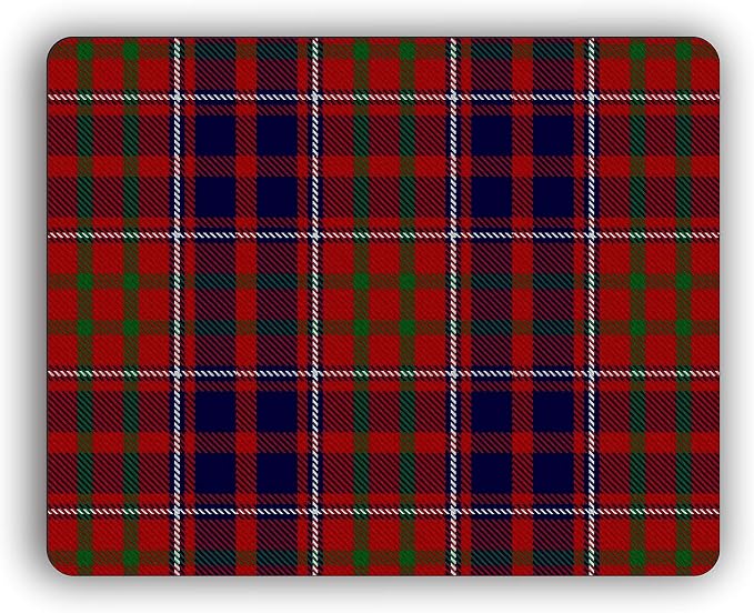 Cameron of Lochiel Scottish Clan Tartan Crest Computer Mouse Pad