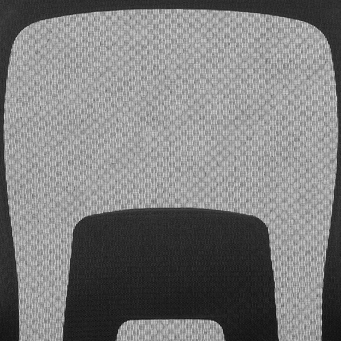Flash Furniture Big & Tall Swivel Office and Gaming Chair with Lumbar and Back Support, Ergonomic Mesh Office Chair with Flip-Up Armrests and Adjustable Height, Black
