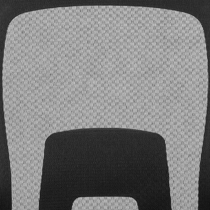 Flash Furniture Big & Tall Swivel Office and Gaming Chair with Lumbar and Back Support, Ergonomic Mesh Office Chair with Flip-Up Armrests and Adjustable Height, Black